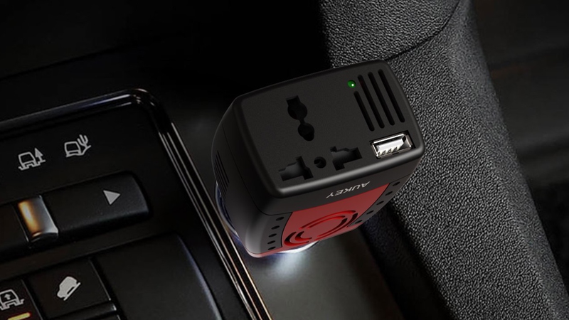 Aukey 150W Inverter, $10 with code AUKCARP9